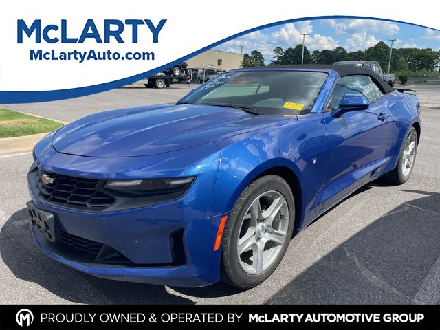 Riverside Blue Metallic 2023 Chevrolet Camaro Convertible Rear-Wheel Drive Automatic