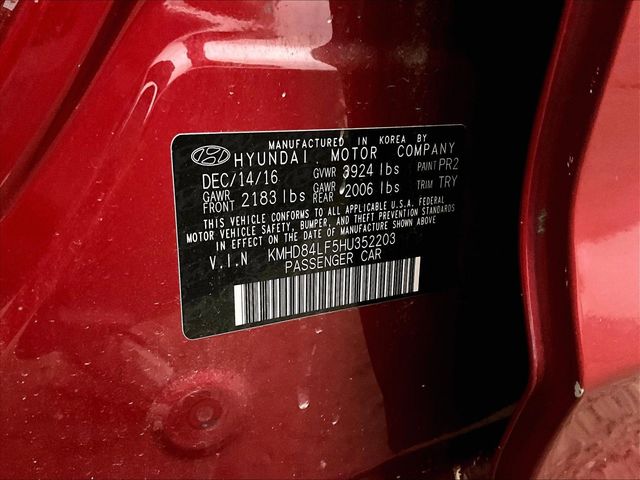 2017 Hyundai Elantra Limited Red at Auto Express Mitsubishi