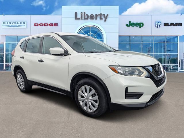 Glacier White 2018 Nissan Rogue S FWD SUV / Crossover Front-Wheel Drive Continuously Variable Transmission