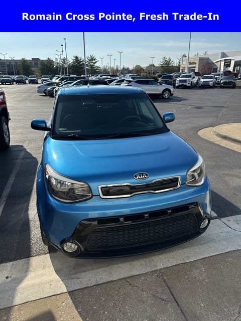 Caribbean Blue 2016 Kia Soul + Wagon Front-Wheel Drive 6-Speed Automatic
