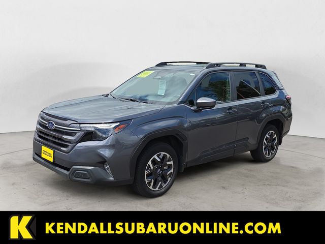 Gray Metallic 2026 Subaru Forester SUV / Crossover All-Wheel Drive Continuously Variable Transmission