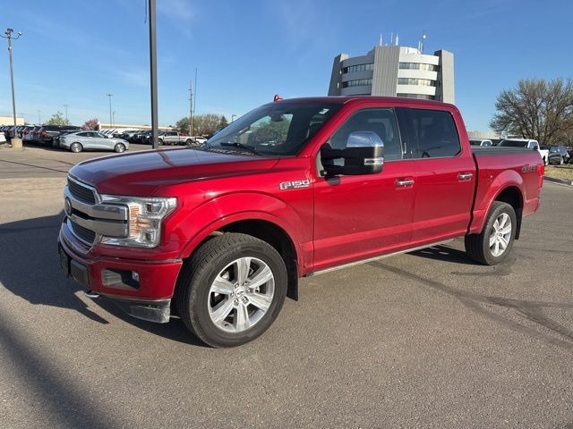 2018 Ruby Red Ford F-150 Platinum 4X4 Truck