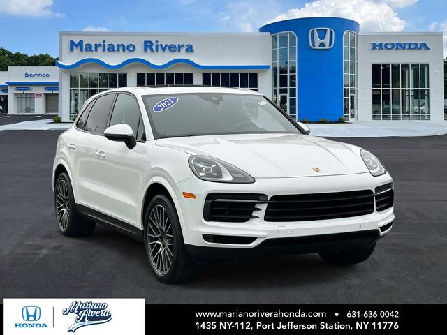 White 2021 Porsche Cayenne AWD SUV / Crossover All-Wheel Drive 8-Speed Automatic