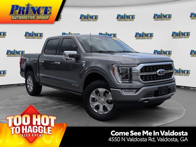Gray Metallic 2023 Ford F-150 Pickup Truck Four-Wheel Drive Automatic