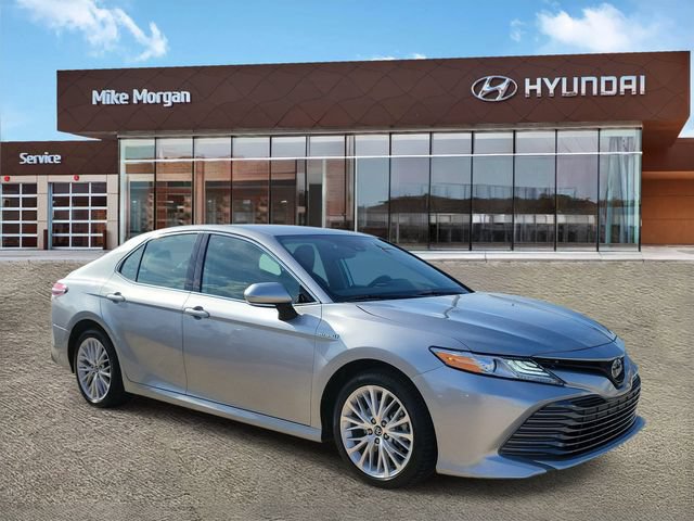Celestial Silver Metallic 2020 Toyota Camry Hybrid Sedan Front-Wheel Drive Continuously Variable Transmission