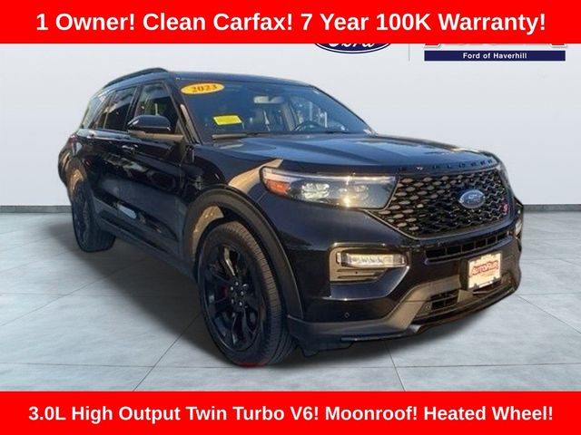 Agate Black Metallic 2023 Ford Explorer SUV / Crossover All-Wheel Drive Automatic