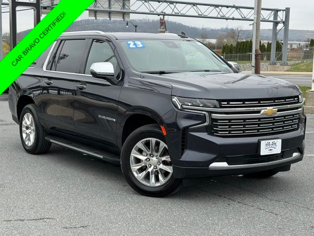 Dark Ash Metallic 2023 Chevrolet Suburban SUV / Crossover Four-Wheel Drive