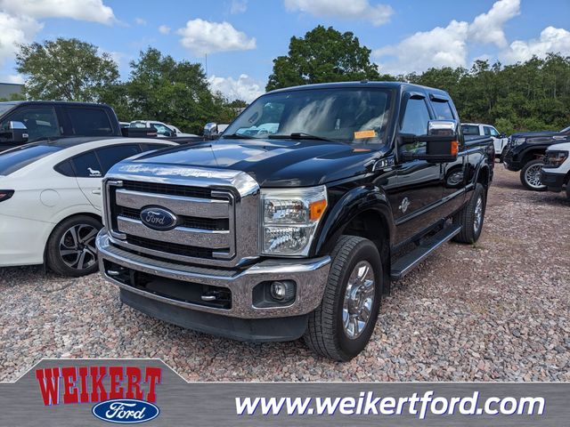 Tuxedo Black Metallic 2015 Ford F-250 Super Duty Lariat Crew Cab 4WD Pickup Truck Four-Wheel Drive 6-Speed Automatic Overdrive