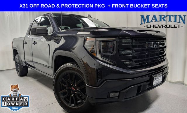 Titanium Rush Metallic 2023 GMC Sierra 1500 Elevation Double Cab 4WD Pickup Truck Four-Wheel Drive Automatic