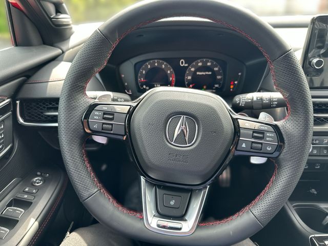 2026 Acura ADX A-Spec Advance Package Red at Spitzer Acura