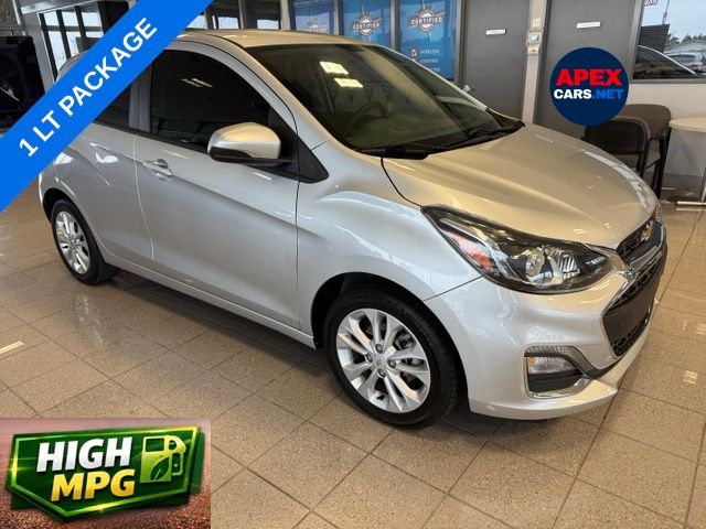 Silver Ice Metallic 2021 Chevrolet Spark 1LT FWD Hatchback Front-Wheel Drive Continuously Variable Transmission