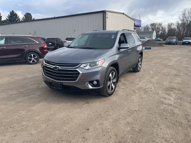2020 Satin Steel Metallic Chevrolet Traverse 3LT AWD SUV