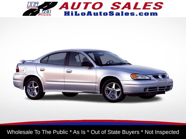 Galaxy Silver Metallic 2004 Pontiac Grand Am Sedan Front-Wheel Drive 4-Speed Automatic Overdrive