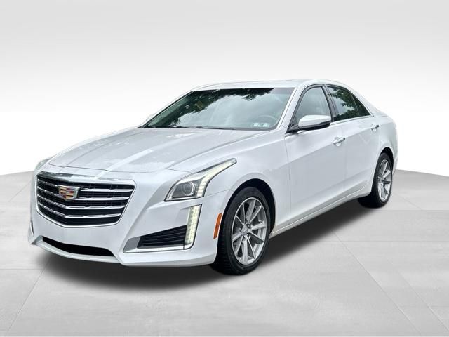 Crystal White Tricoat 2017 Cadillac CTS Sedan All-Wheel Drive 8-Speed Automatic