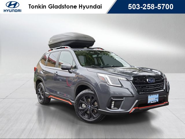 Magnetite Gray Metallic 2024 Subaru Forester SUV / Crossover All-Wheel Drive Continuously Variable Transmission