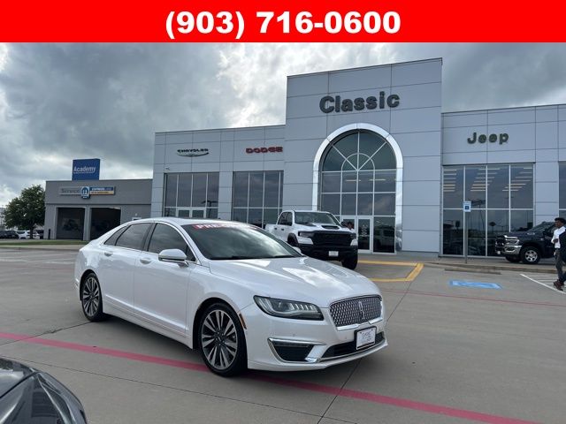 White Platinum Clearcoat Metallic 2019 Lincoln MKZ Reserve II FWD Sedan Front-Wheel Drive 6-Speed Automatic