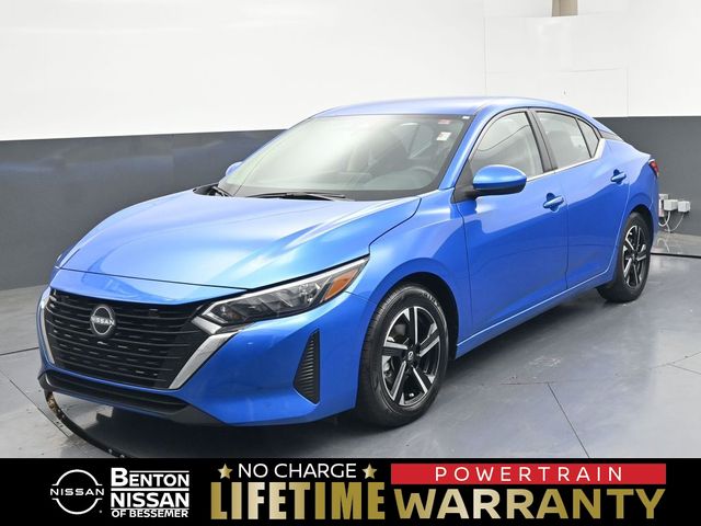 Electric Blue Metallic 2025 Nissan Sentra Sedan Front-Wheel Drive Continuously Variable Transmission