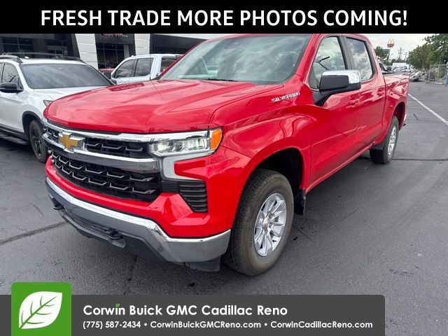 Red Hot 2026 Chevrolet Silverado 1500 Pickup Truck Four-Wheel Drive Automatic