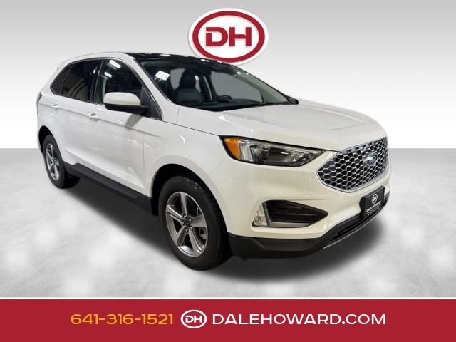 White Metallic 2024 Ford Edge SUV / Crossover All-Wheel Drive 8-Speed Automatic