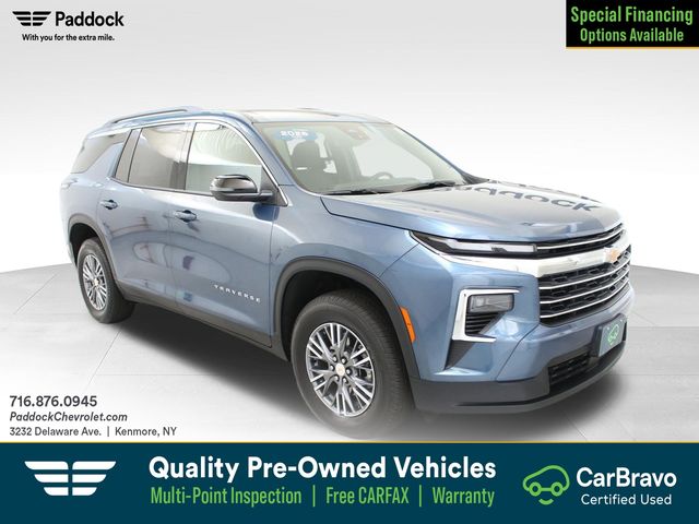 Lakeshore Blue Metallic 2026 Chevrolet Traverse SUV / Crossover Front-Wheel Drive 8-Speed Automatic