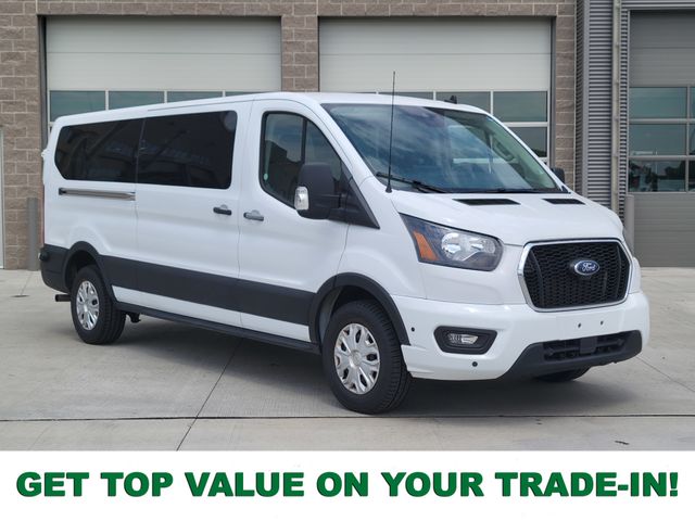 Oxford White 2024 Ford Transit Passenger Van Rear-Wheel Drive 