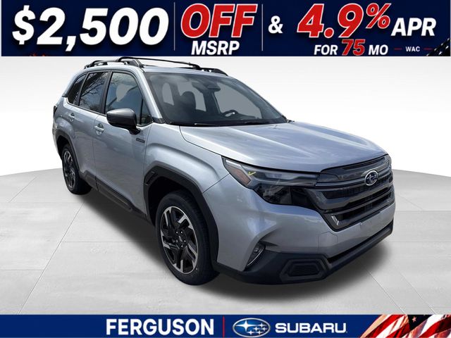 Ice Silver Metallic 2026 Subaru Forester Hybrid SUV / Crossover All-Wheel Drive Continuously Variable Transmission
