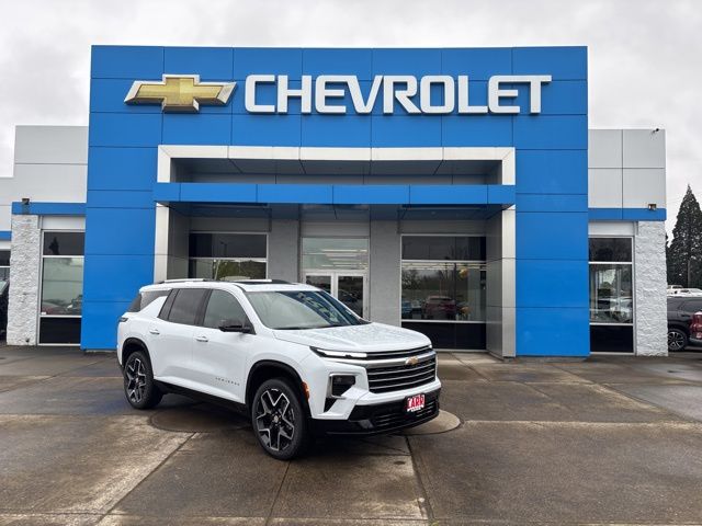 Polar White Tricoat 2026 Chevrolet Traverse High Country 4WD SUV / Crossover Four-Wheel Drive 8-Speed Automatic