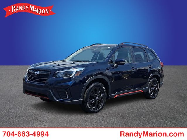 Dark Blue Pearl 2021 Subaru Forester SUV / Crossover All-Wheel Drive Continuously Variable Transmission