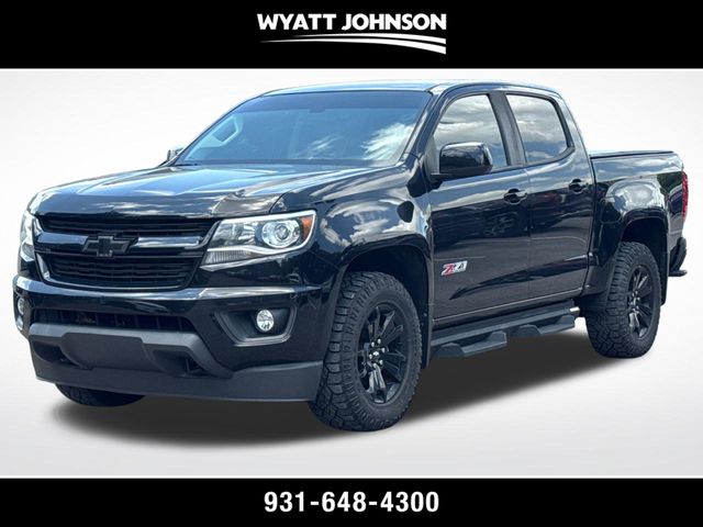 Black 2018 Chevrolet Colorado Pickup Truck Four-Wheel Drive 8-Speed Automatic