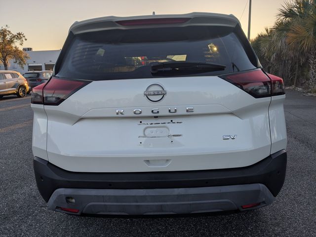 2023 Nissan Rogue SV White at Coastal Chevrolet Cadillac