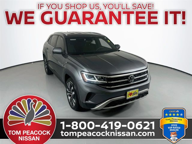Platinum Gray Metallic 2020 Volkswagen Atlas Cross Sport SUV / Crossover Front-Wheel Drive 8-Speed Automatic