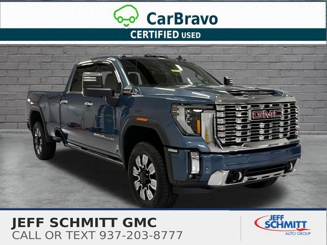 Downpour Metallic 2025 GMC Sierra 3500HD Pickup Truck Four-Wheel Drive Automatic