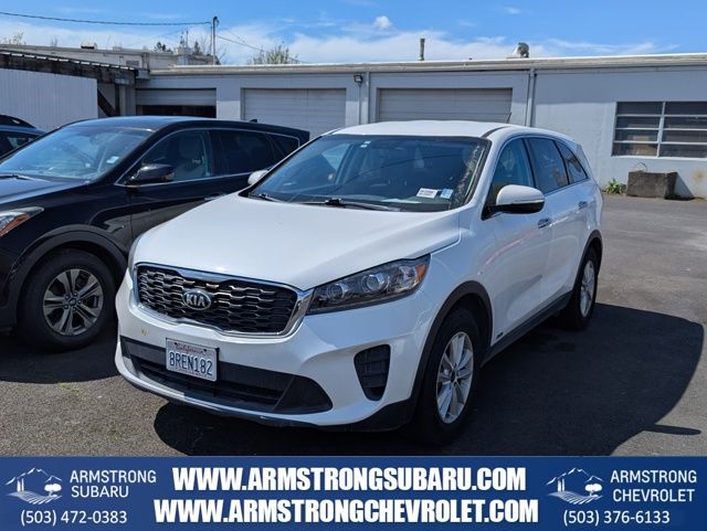 Snow White Pearl 2019 Kia Sorento LX V6 AWD SUV / Crossover All-Wheel Drive 8-Speed Automatic