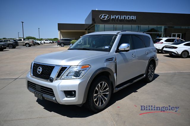 Brilliant Silver Metallic 2019 Nissan Armada SUV / Crossover 4X2 7-Speed Automatic
