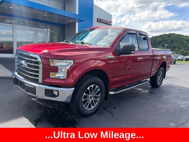 Ruby Red Metallic 2015 Ford F-150 Pickup Truck Four-Wheel Drive 6-Speed Automatic