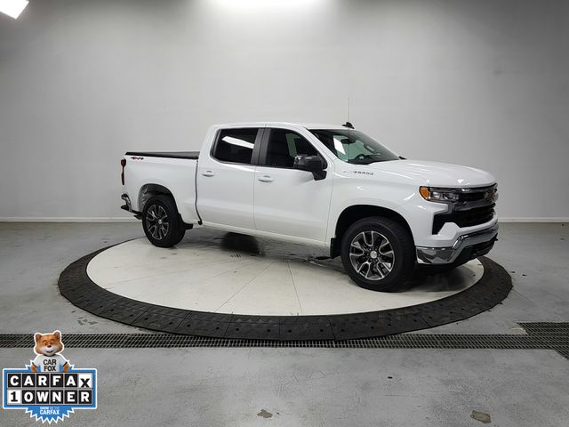 Summit White 2023 Chevrolet Silverado 1500 Pickup Truck Four-Wheel Drive 8-Speed Automatic