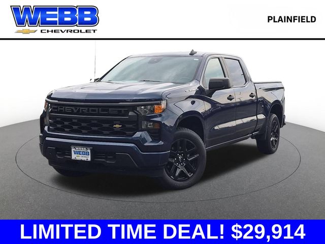 Northsky Blue Metallic 2022 Chevrolet Silverado 1500 Pickup Truck Four-Wheel Drive 8-Speed Automatic