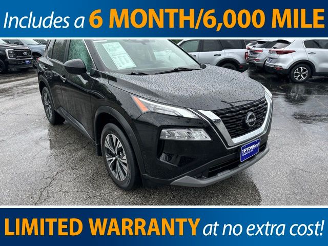 Super Black 2023 Nissan Rogue SUV / Crossover Front-Wheel Drive Continuously Variable Transmission