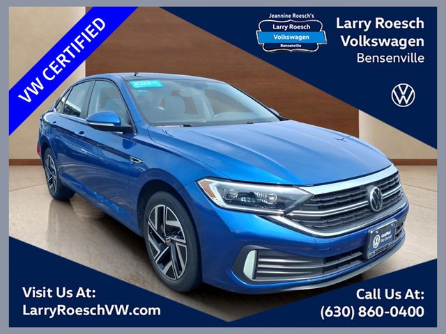 Rising Blue Metallic 2023 Volkswagen Jetta Sedan Front-Wheel Drive 8-Speed Automatic