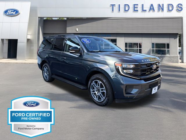 Blue Metallic 2025 Ford Expedition Active 4WD SUV / Crossover Four-Wheel Drive Automatic