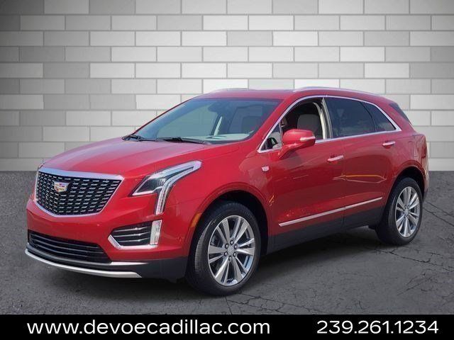 Radiant Red 2024 Cadillac XT5 SUV / Crossover Front-Wheel Drive 9-Speed Automatic