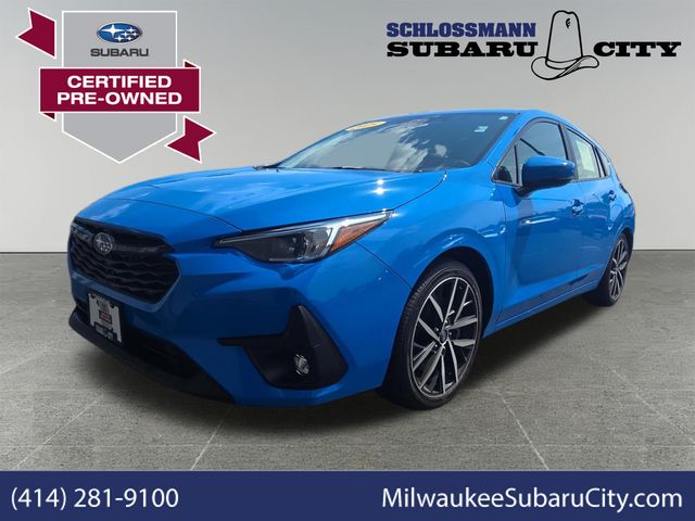 Oasis Blue Pearl 2025 Subaru Impreza Wagon All-Wheel Drive Continuously Variable Transmission