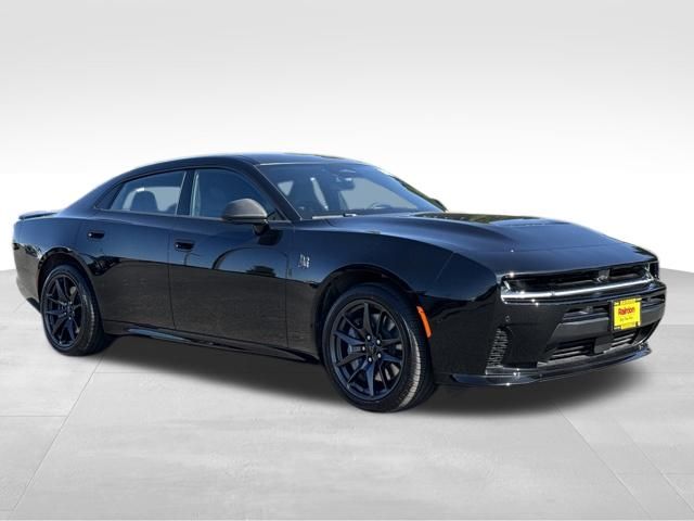 Diamond Black Crystal Pearlcoat 2026 Dodge Charger Sedan All-Wheel Drive 8-Speed Automatic