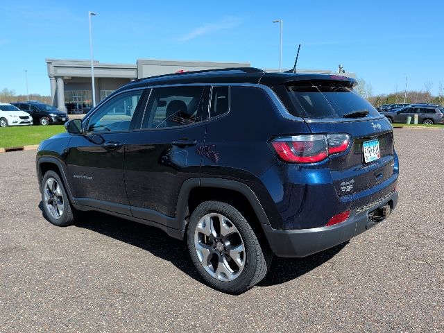 2020 Jazz Blue Pearlcoat Jeep Compass Limited 4X4 SUV