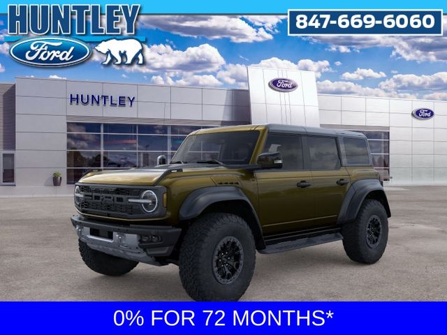 Shelter Green Metallic 2025 Ford Bronco Raptor SUV / Crossover Four-Wheel Drive Automatic