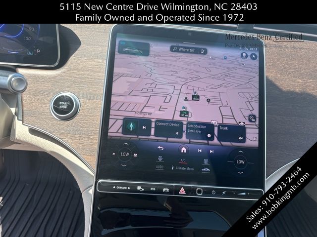 2022 Mercedes-Benz EQS 450 White at Bob King Buick GMC