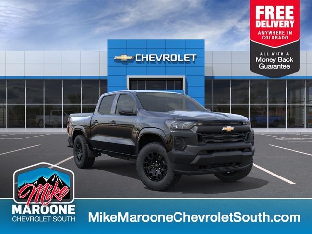Black 2026 Chevrolet Colorado Pickup Truck Four-Wheel Drive 8-Speed Automatic