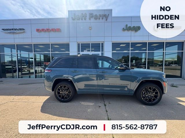 Gray (Steel Blue) 2026 Jeep Grand Cherokee SUV / Crossover Four-Wheel Drive 8-Speed Automatic