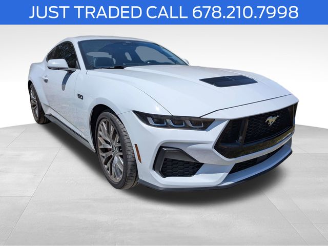 Oxford White 2024 Ford Mustang GT Premium Fastback RWD Coupe Rear-Wheel Drive Automatic