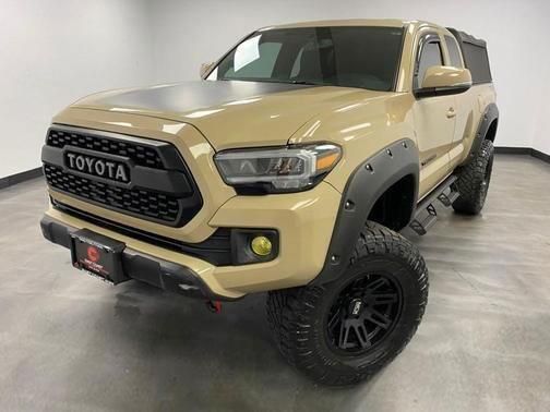 Brown (Tan) 2017 Toyota Tacoma Pickup Truck Four-Wheel Drive 6-Speed Automatic